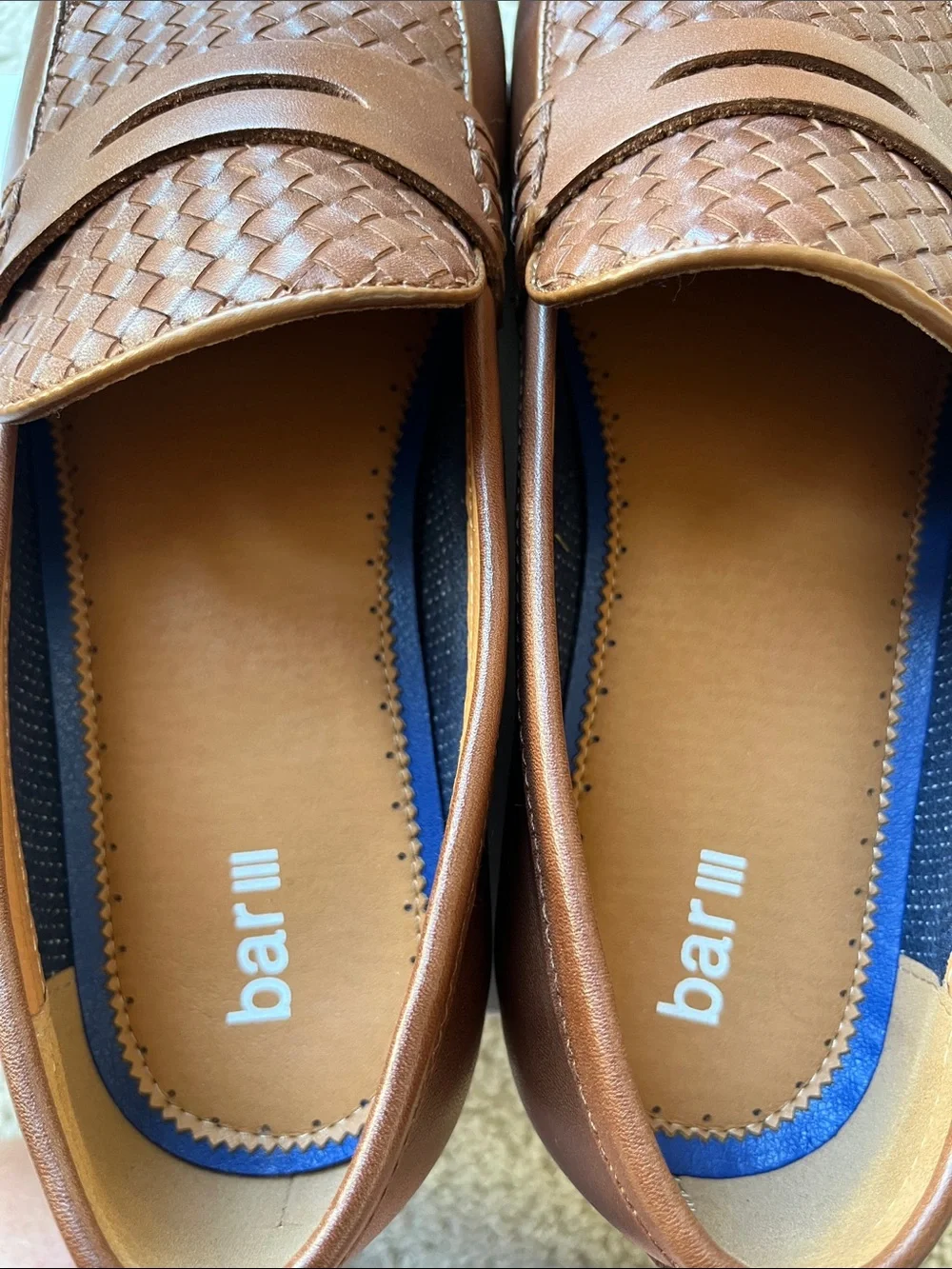 Bar III Beaul Brown Loafers